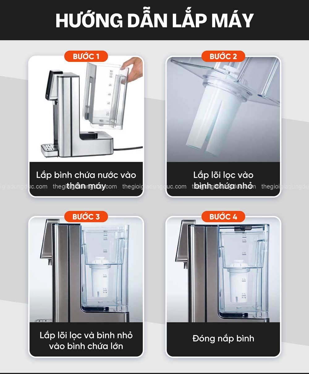 Bình thủy Caso HW1660 4L chính hãng