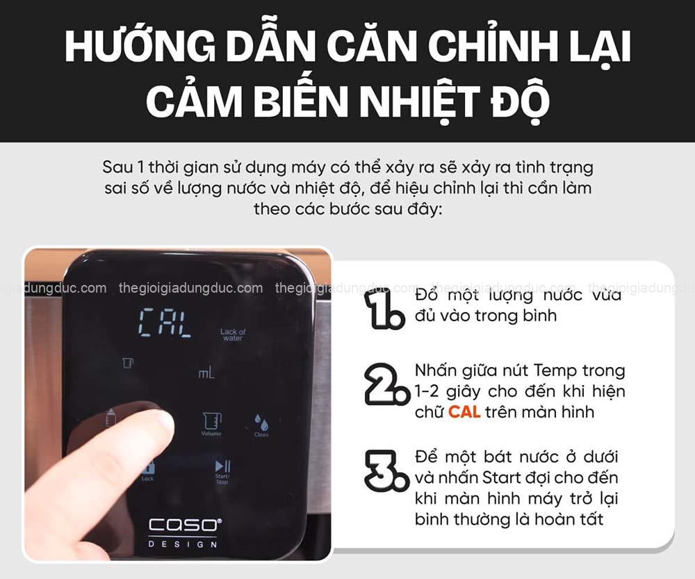 Bình thủy Caso HW1660 4L chính hãng