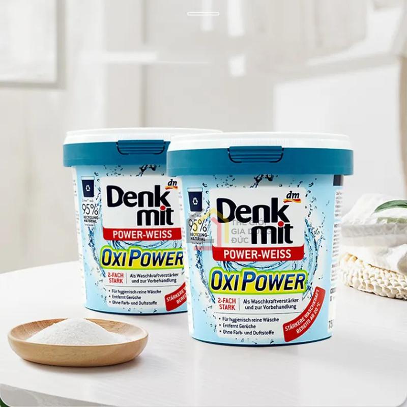 bot-tay-vet-o-tren-vai-quan-ao-trang-manh-me-denkmit-oxi-power (2) Bột tẩy vết ố trên vải, quần áo trắng mạnh mẽ Denkmit Oxi Power