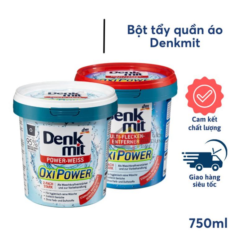 bot-tay-vet-o-tren-vai-quan-ao-trang-manh-me-denkmit-oxi-power (4) Bột tẩy vết ố trên vải, quần áo trắng mạnh mẽ Denkmit Oxi Power