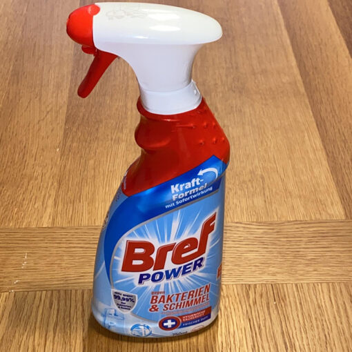 Chai xịt khử nấm mốc nhà vệ sinh, mốc tường Bref 750ml