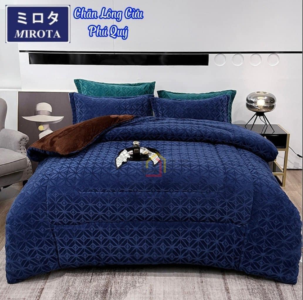 chan-long-cuu-mirota-su-dung-cong-nghe-m-warm Chăn lông cừu Mirota sử dụng công nghệ M - Warm