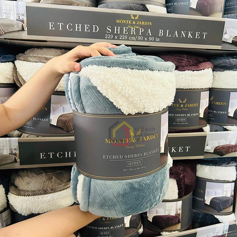 chan-long-cuu-monte-jardin-my-size-queen3 Chăn lông cừu Monte-Jardin Mỹ Size Queen (229x229cm), nặng 3,4 kg