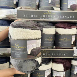 Chăn lông cừu Monte-Jardin Mỹ Size Queen (229x229cm), nặng 3,4 kg