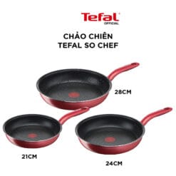 Chảo chống dính Tefal So Chef cạn lòng 24cm