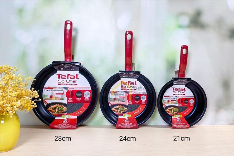 Chảo chống dính Tefal So Chef cạn lòng 28cm