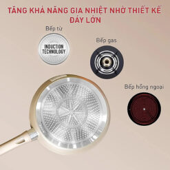 Chảo sâu lòng Tefal Sensation 28cm (2 quai cầm)