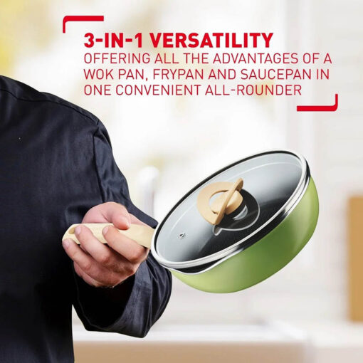 Chảo Tefal G1662524 có nắp 22cm