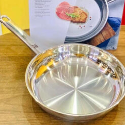 Chảo thép inox lòng trơn Wmf Flanne frying pan 28cm