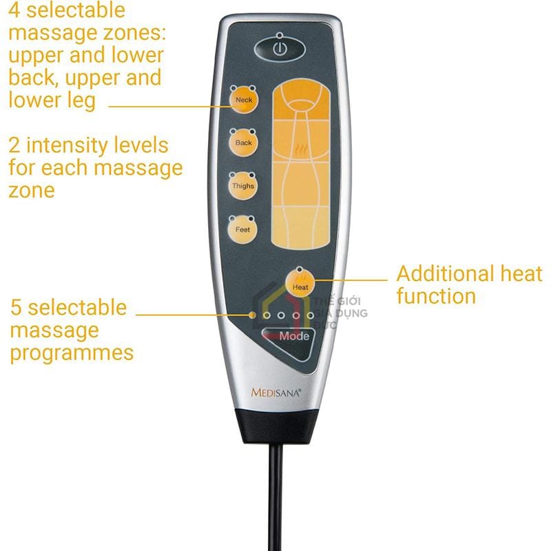 dem-massage-toan-than-medisana-mm825-2 Đệm massage toàn thân Medisana MM825