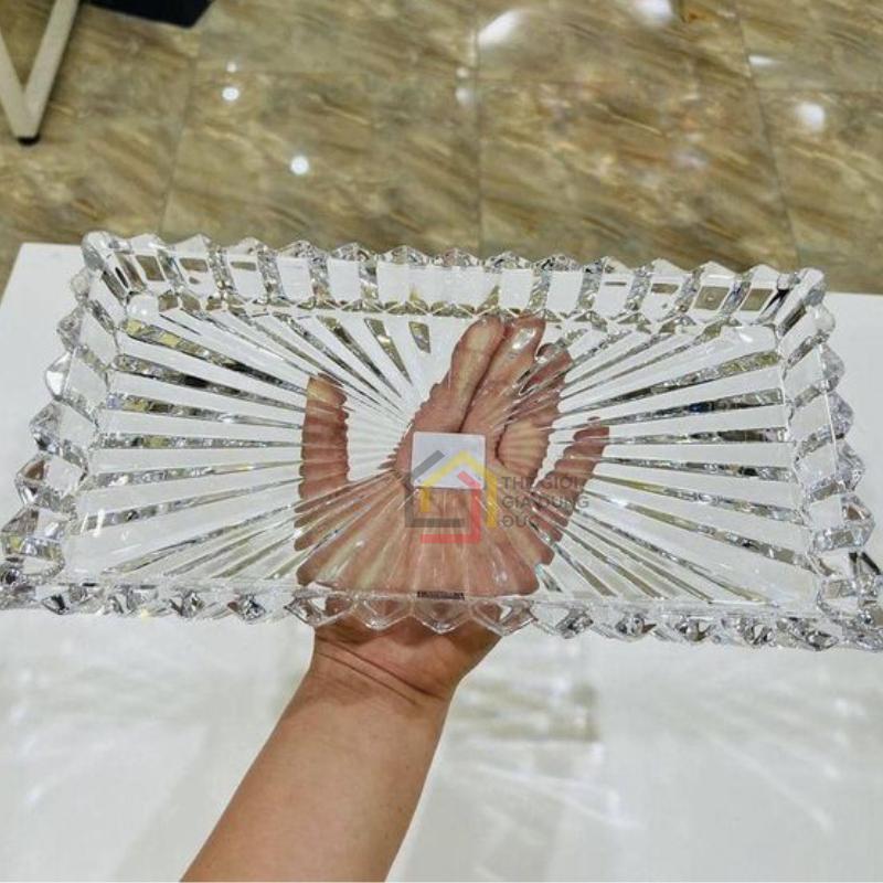 dia-pha-le-rogaska-crown-jewel-35x19-cm4 Đĩa pha lên Rogaska Crown Jewel 35x19 cm