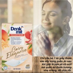 Giấy thơm quần áo Denkmit 36 tờ