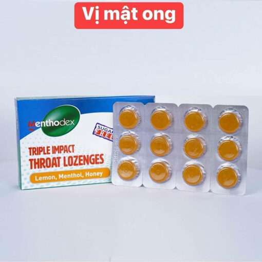 Kẹo ngậm ho Menthodex Hộp 2 vỉ x 12 viên