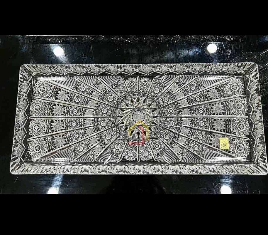 khay-pha-le-mai-chu-nhat-bohemia-40-x-17cm2 Khay pha lê mài chữ nhật Bohemia 40 x 17cm