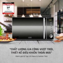 Lò vi sóng kèm nướng 2in1 CASO MG 20 Ceramic Menu