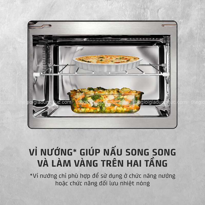 Lò vi sóng kèm nướng 2in1 CASO MG 20 Ceramic Menu