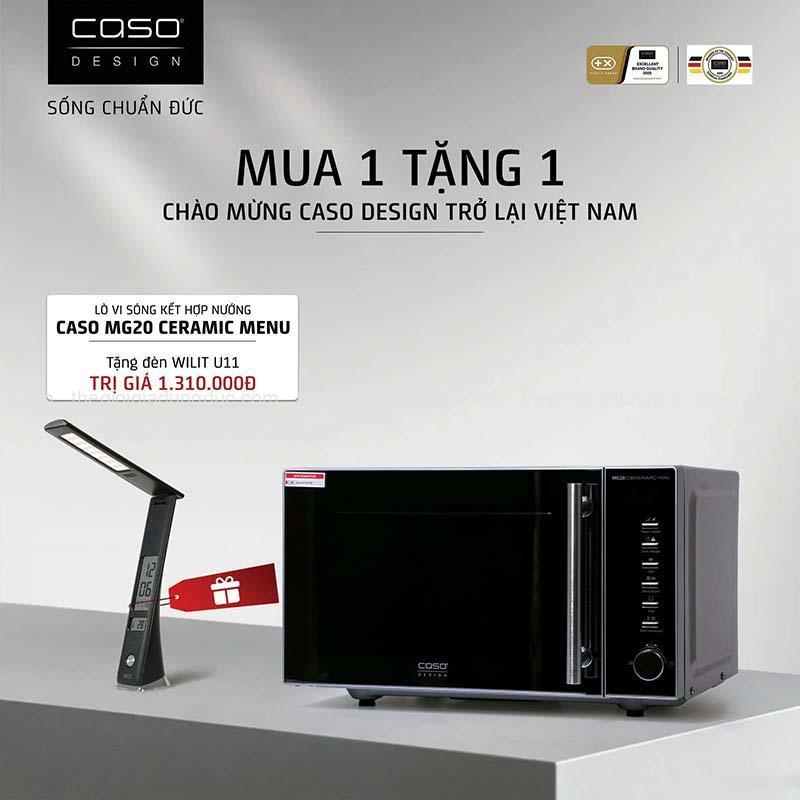 lo-vi-song-kem-nuong-2in1-caso-mg-20-ceramic-menu Lò vi sóng kèm nướng 2in1 CASO MG20 Ceramic Menu
