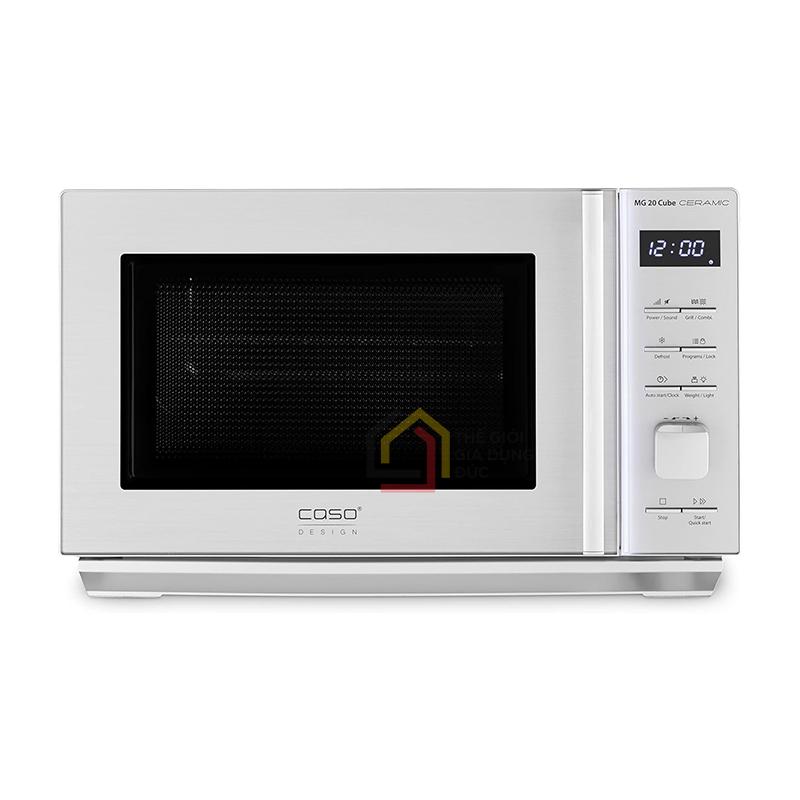 lo-vi-song-kem-nuong-2in1-caso-mg20-cube-ceramic-20l Lò vi sóng kèm nướng 2in1 Caso MG20 Cube Ceramic 20L