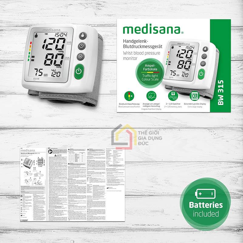 may-do-huyet-ap-co-tay-medisana-bw315-5 Máy đo huyết áp cổ tay Medisana BW315