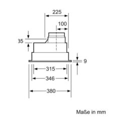 Máy hút mùi âm tủ Bosch DHL755BL