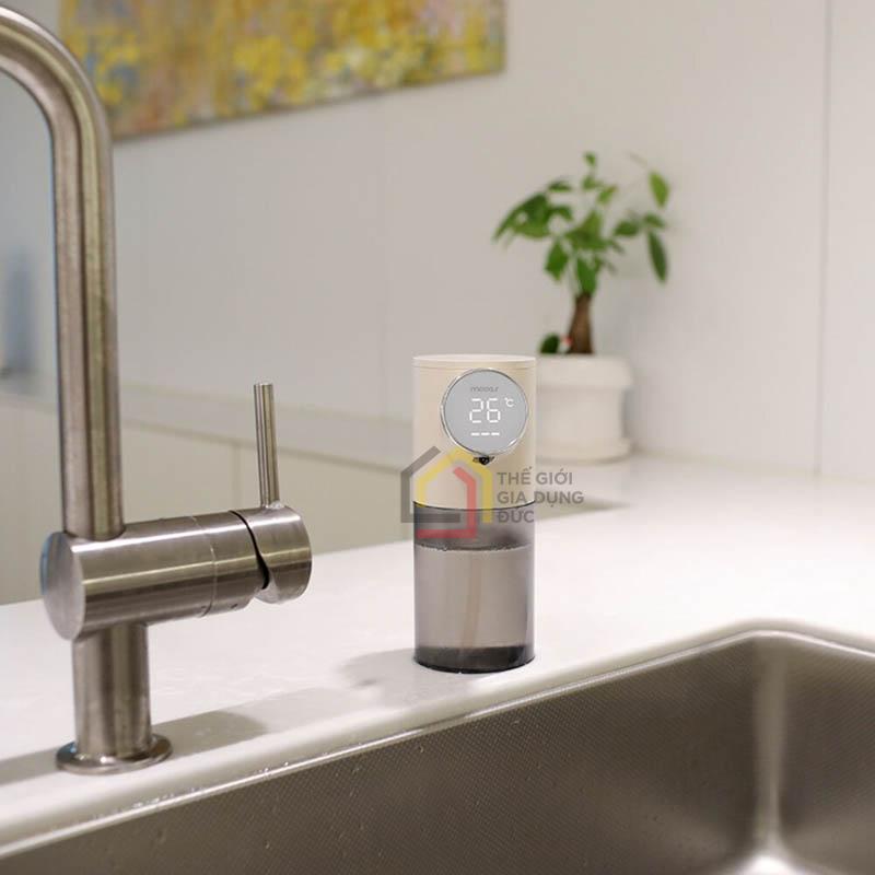 may-rua-tay-cam-ung-mooas1 Máy rửa tay cảm ứng Mooas