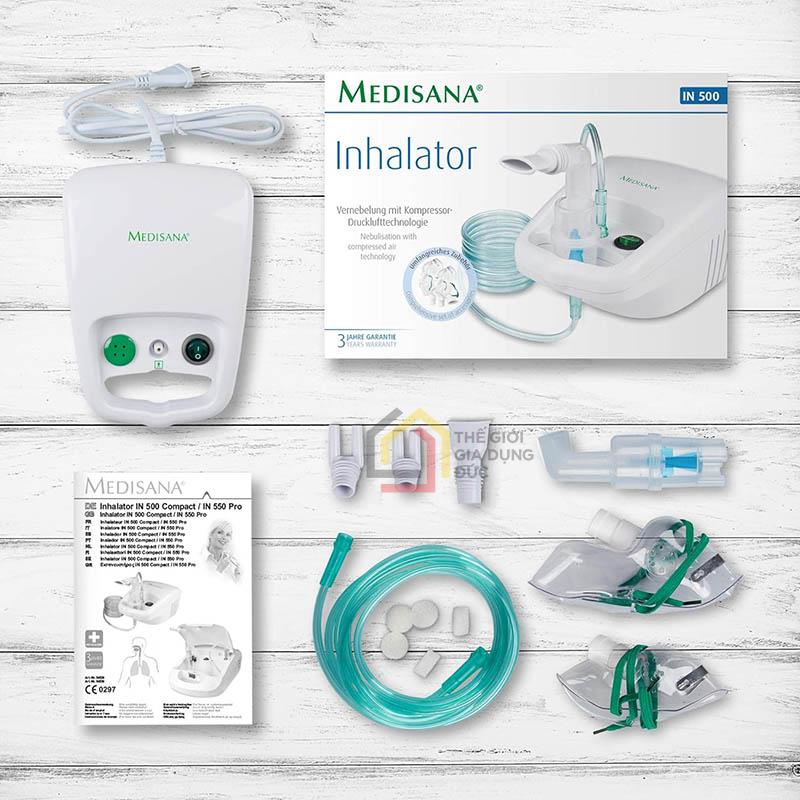 may-xong-mui-hong-medisana-in500-4 Máy xông mũi họng Medisana IN500