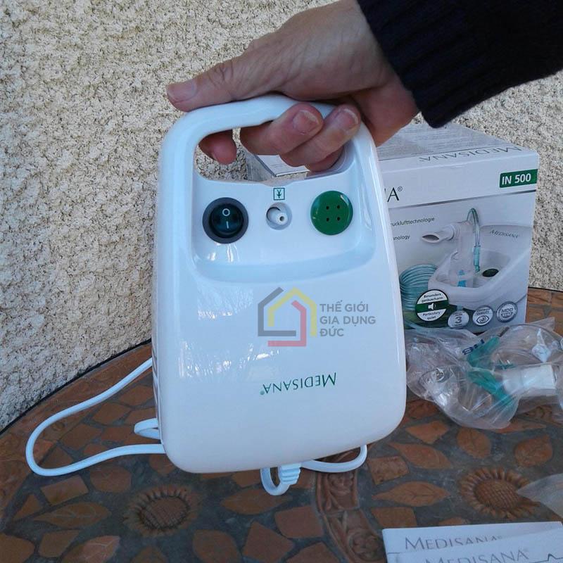 may-xong-mui-hong-medisana-in500-8 Máy xông mũi họng Medisana IN500