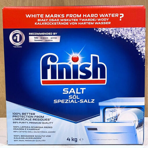 Muối rửa bát Finish dành cho máy rửa bát hộp 4kg