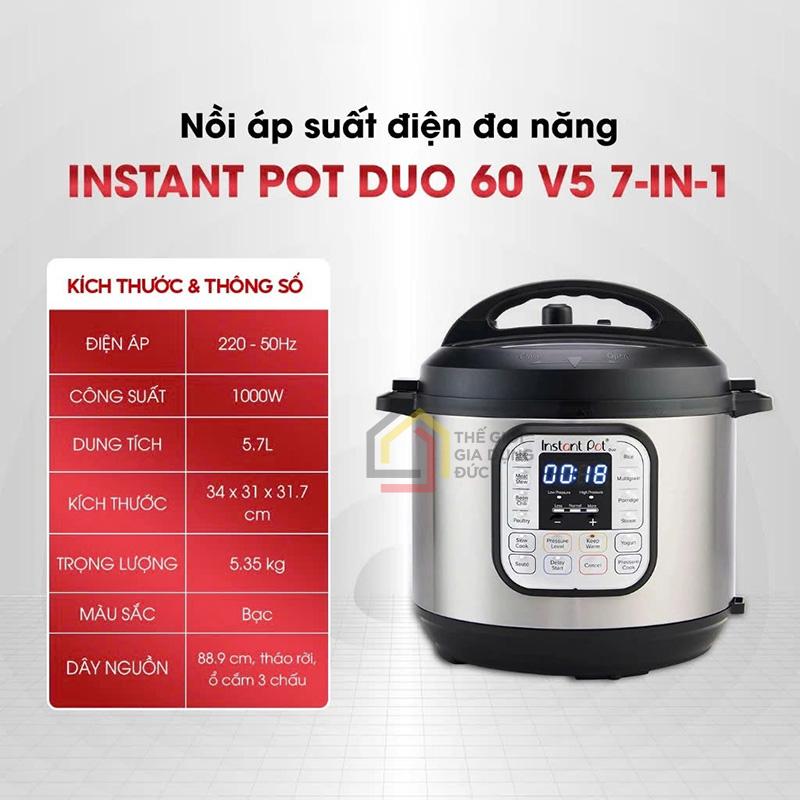 noi-ap-suat-da-nang-instant-pot-duo-60-7in1-57l (12) Nồi áp suất đa năng Instant Pot Duo 60 7in1 5,7L