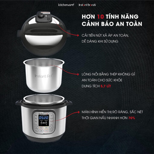 Nồi áp suất Instant Pot Duo V5