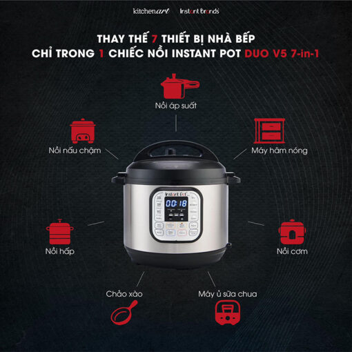 Nồi áp suất Instant Pot Duo V5