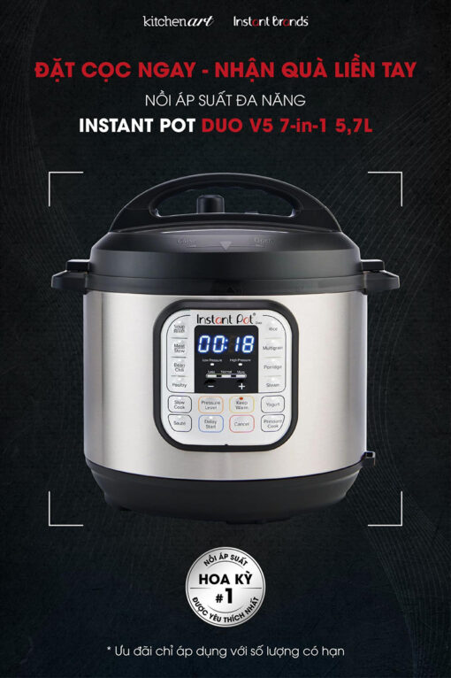 Nồi áp suất Instant Pot Duo V5