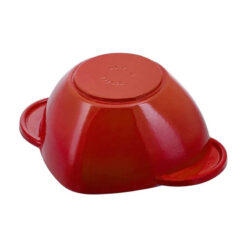 Nồi gang đúc Staub trái tim 20 cm màu đỏ