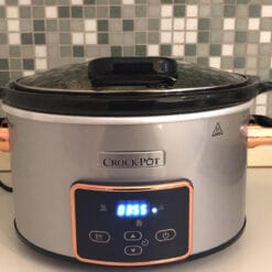 Nồi nấu chậm kỹ thuật số Crockpot CSC059X 3,5L Silver Gold