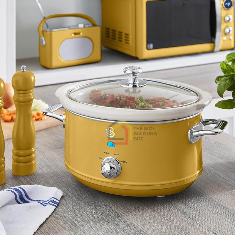 noi-nau-cham-swan-retro-3-5l-1 Nồi nấu chậm Swan SF17011YELN Retro 3.5L