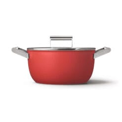 Nồi Smeg Casserole CKFC2411RDM 24cm màu đỏ