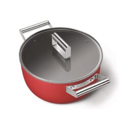 Nồi Smeg Casserole CKFC2411RDM 24cm màu đỏ