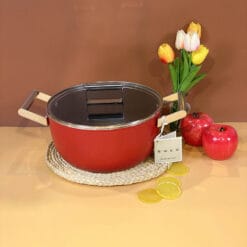 Nồi Smeg Casserole CKFC2411RDM 24cm màu đỏ
