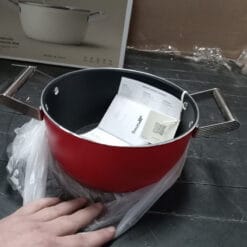 Nồi Smeg Casserole CKFC2411RDM 24cm màu đỏ