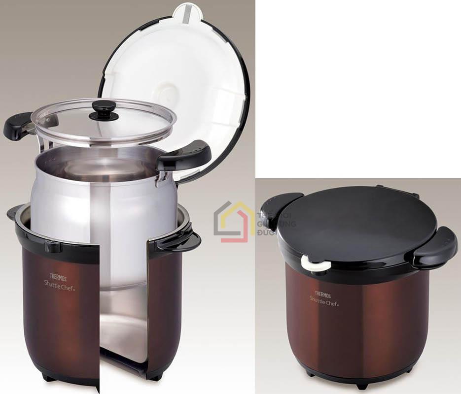 noi-u-chan-khong-thermos-kbg-4500-1 Nồi ủ chân không Thermos KBG - 4500