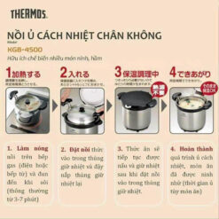 Nồi ủ chân không Thermos KBG - 4500