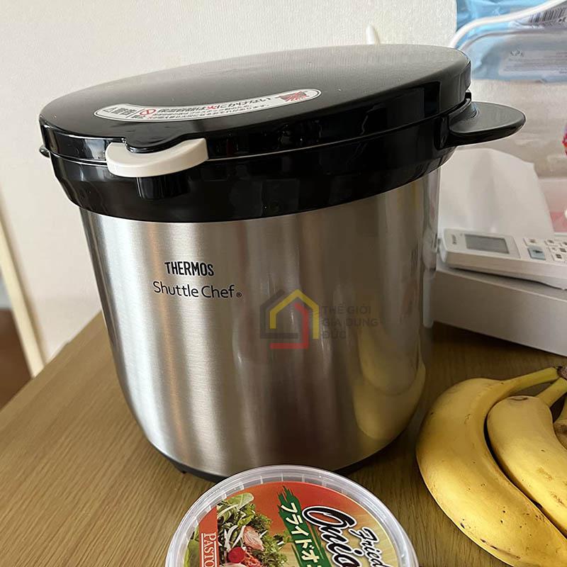 noi-u-chan-khong-thermos-kbg-4500 (2) Nồi ủ chân không Thermos KBG - 4500