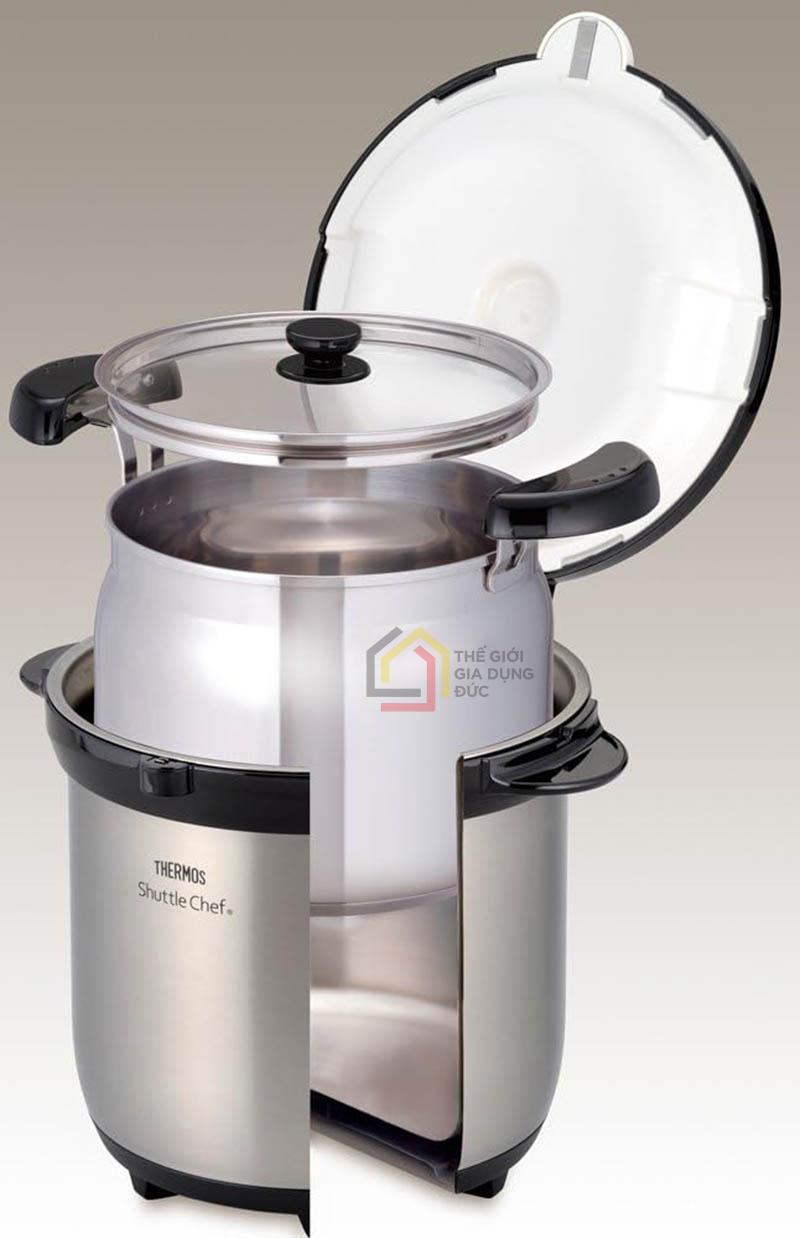 noi-u-chan-khong-thermos-kbg-4500-5 Nồi ủ chân không Thermos KBG - 4500