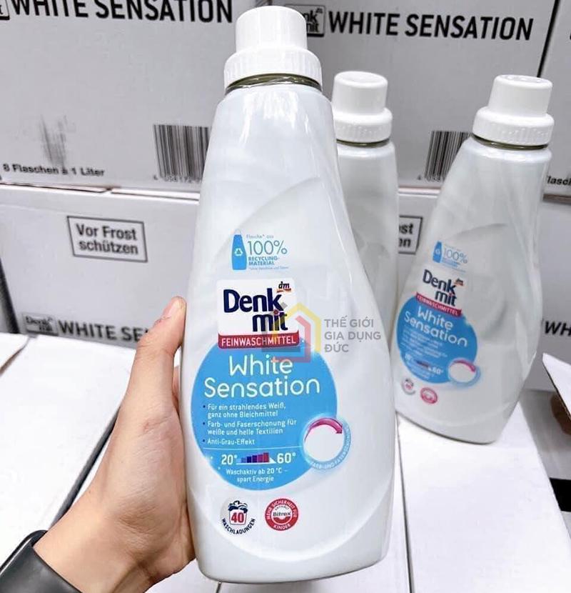 nuoc-giat-tay-trang-quan-ao-denkmit-white-sensation-1l-2 Nước giặt tẩy trắng quần áo Denkmit White Sensation 1L