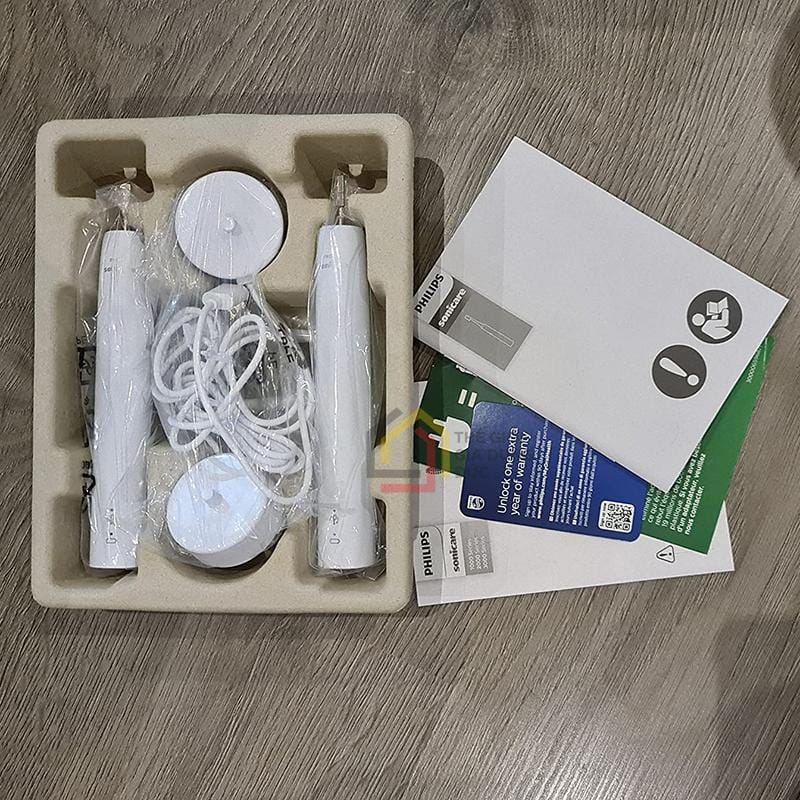 set-2-ban-chai-dien-philips-sonicare-hx3675-13-14 Set 2 Bàn chải điện Philips sonicare HX3675/13