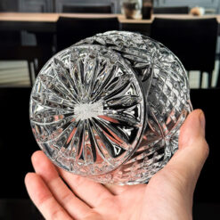 Set 3 bát pha lê kèm khay pha lê Dublin