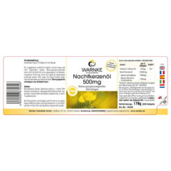 Tinh dầu hoa anh thảo Nachtkerzenöl 500 mg Warnke hộp 250 viên