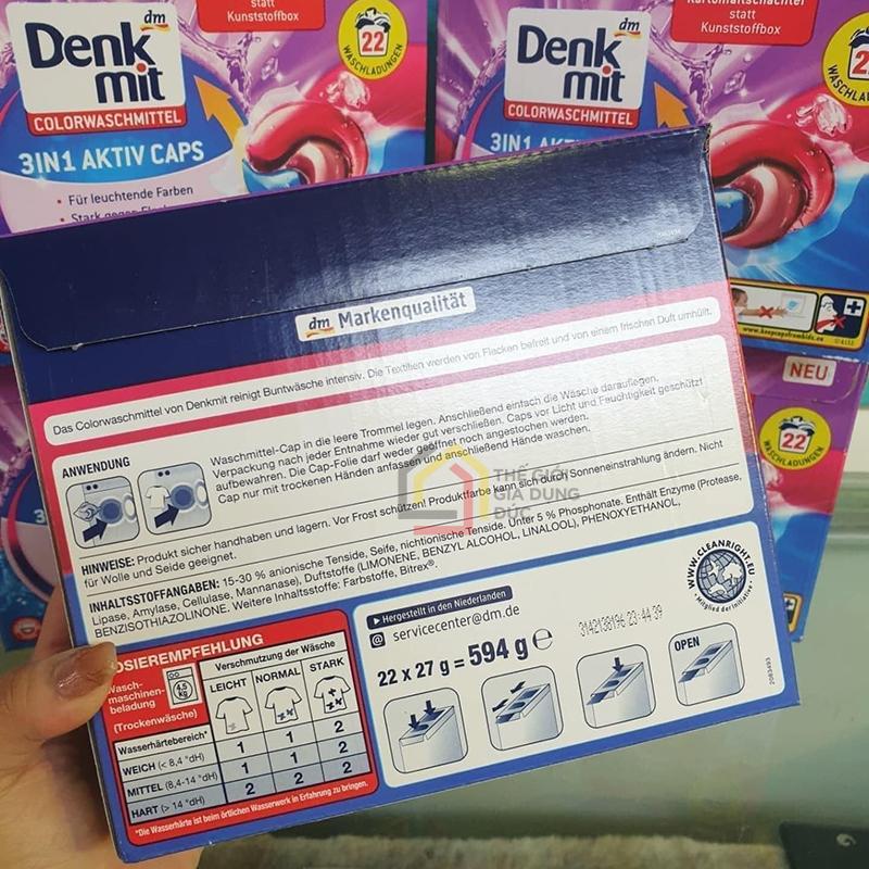 vien-giat-xa-denkmit-3-in-1-aktiv-caps-hop-22v (8) Viên giặt xả Denkmit 3 in 1 Aktiv Caps hộp 22v