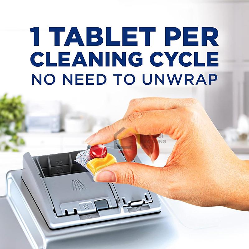 vien-rua-bat-quantum-finish1 Viên rửa bát Quantum Finish gói 36 viên