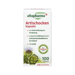 Viên uống mát gan Altapharma Artischocken 100V